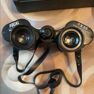 Focal Black Binoculars with Case